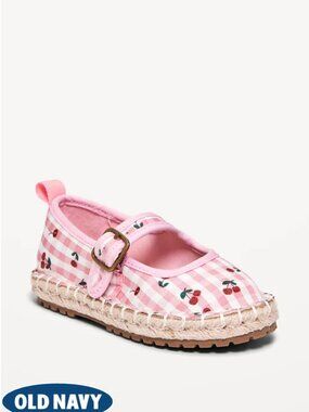 Old Navy Toddler 8 Espadrille